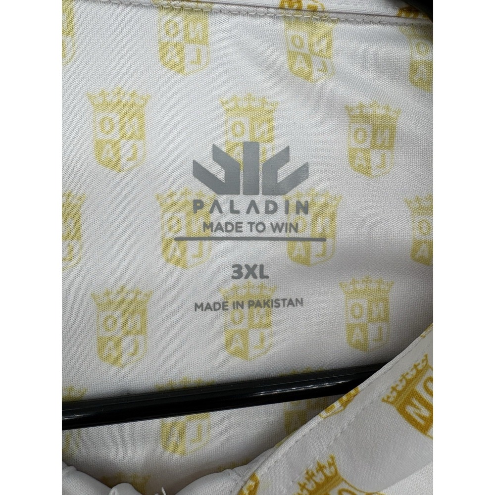 Nola Gold Major Rugby Paladin Shirt Sleeve Button Up Shirt - Picture 5 of 16